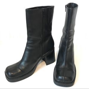 90s square toe boots